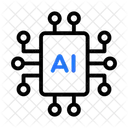 인공지능 기술 Ai 아이콘