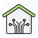 Technology House House Building Icon