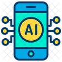 Artificial Intelegence Communication Mobile Icon