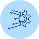 Technology Management Pentaglow Icon Icon