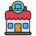 Technology Store Online Icon