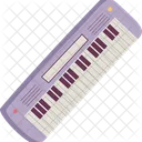 Teclado Piano Instrumento Musical Icono