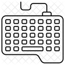 Teclado Dispositivo De Entrada Acessorio De Computador Ícone