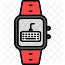 Teclado Smartwatch Relogio De Pulso Ícone