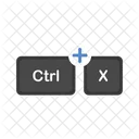 Cortar teclado de atalho  Ícone