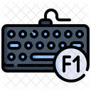 Teclado F 1  Ícone