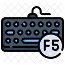 Teclado F5  Ícone