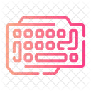 Teclado Botones Electrico Icon
