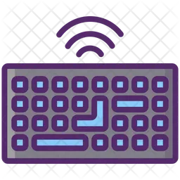 Teclado inalambrico  Icono