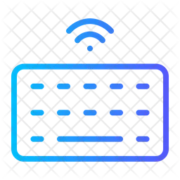 Teclado inalámbrico inteligente  Icono