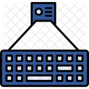 Teclado láser  Icono