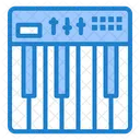 Teclado musical  Icono