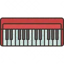 Teclado musical  Icon