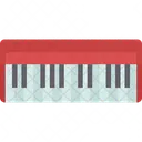 Teclado musical  Icon