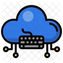 Teclado en la nube  Icono