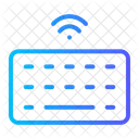 Teclado sem fio inteligente  Ícone