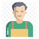 Hombre técnico  Icono