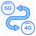 5 G Tecnologia Actualizacion Icono