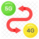 5 G Tecnologia Atualizacao Ícone