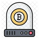 Tecnologia Bitcoin Cripto Criptomoneda Icono