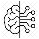 Tecnologia Cerebral Inteligencia Artificial Superinteligencia Ícone