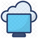 Tecnologia Cloud Cloud Computing Cloud Hosting Icon