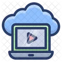 Tecnologia cloud  Icon