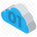 Tecnologia del cloud computing  Icon