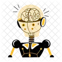 Tecnologia De Bots IA Inteligencia Ícone