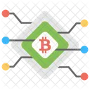 Tecnología de criptomonedas  Icono