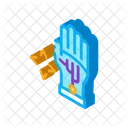 Virtual Luva Tecnologia Icon