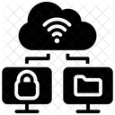 Protecao De Dados Em Nuvem Computacao Em Nuvem Servicos Em Nuvem Icon