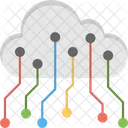 Nuvem Computacao Rede Ícone