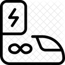 Tecnología de energía del tren Hyperloop  Icono