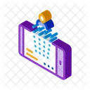 Projetando Pessoa Telefone Icon