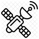 Tecnologia De Satelite Antena Satelite Ícone