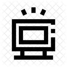 Tecnologia de tela de televisão-tv-televisão  Ícone