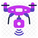 Tecnología de drones  Icono