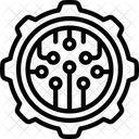 Tecnologia Engrenagem Engrenagem Ícone