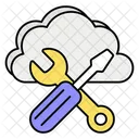 Tecnología en la nube  Icon