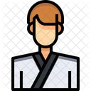 Tecondo Taekwondo Karate Man Icon
