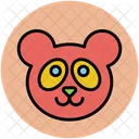 Teddy Bear Face Icon