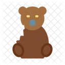 Teddy Bear Waste Icon