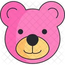 Teddy Bear Girl Icon