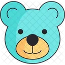 Teddy Bear Girl Icon