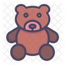 Bear Toy Kids Icon