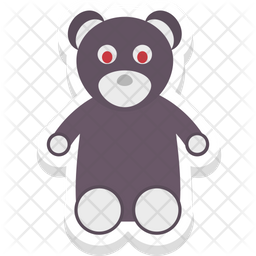 Download Free Teddy Bear Icon Of Sticker Style Available In Svg Png Eps Ai Icon Fonts