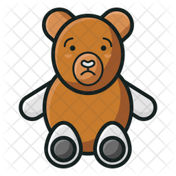 Download Free Teddy Bear Icon Of Colored Outline Style Available In Svg Png Eps Ai Icon Fonts