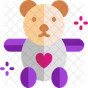 M Teddy Bear Icon