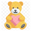 Teddy Bear Love Kid And Baby Icon